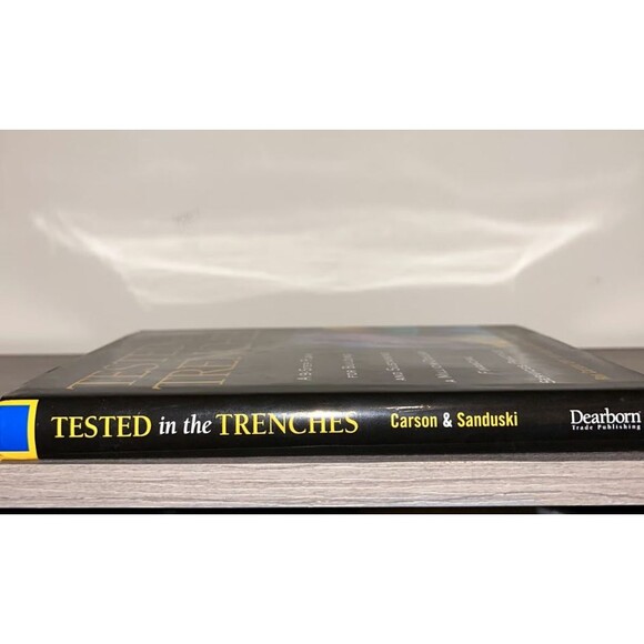 SIGNED BY AUTHOR Tested in the Trenches 9-Step Plan for Building Ron Carson - Picture 5 of 5